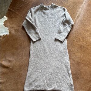 Tan Sweater Dress